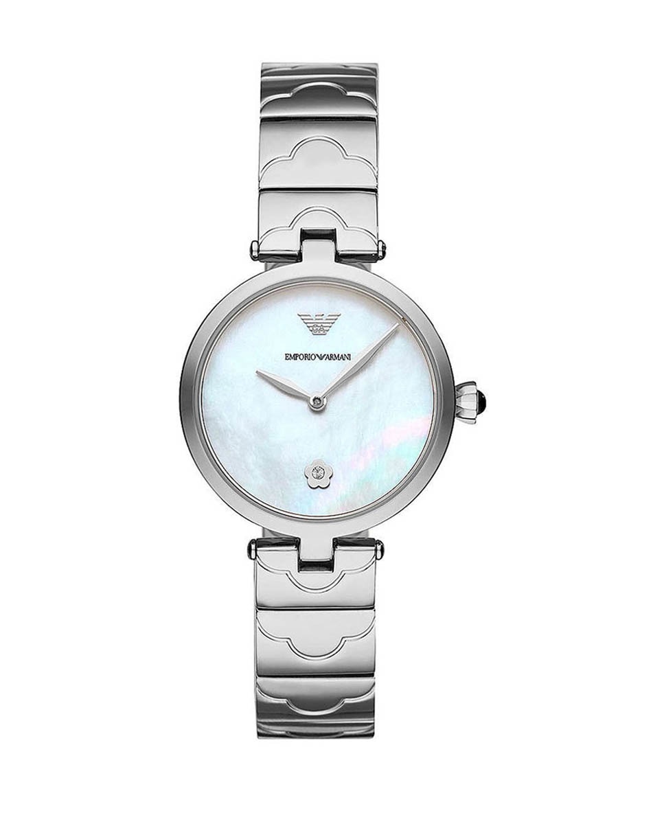 Imagen 0 de Reloj analógico mujer acero - plateado