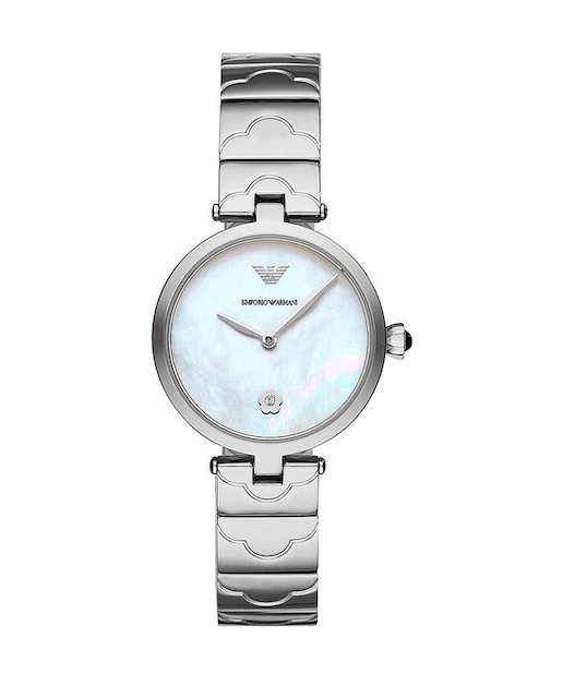 Imagen 0 de Reloj analógico mujer acero - plateado