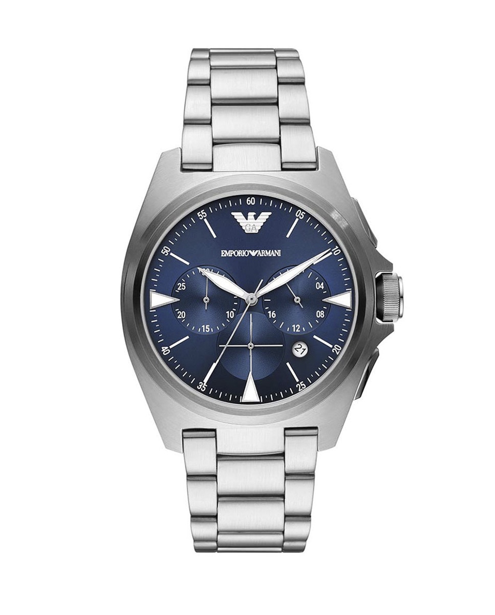 Imagen 0 de Reloj analógico hombre acero - plateado