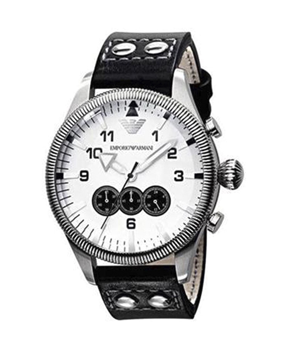 Imagen 0 de Reloj analógico hombre piel - blanco