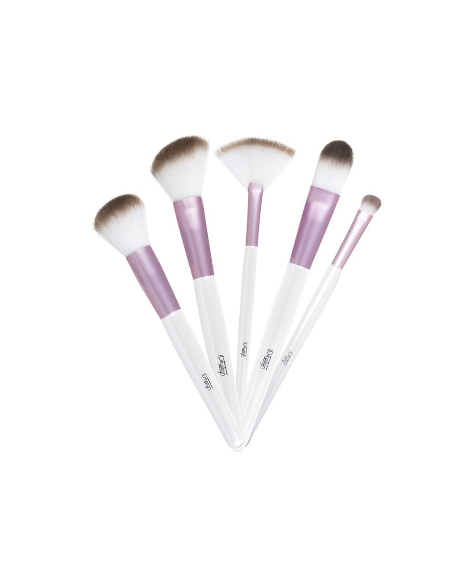 Imagen 0 de Pack 5 brochas de maquillaje