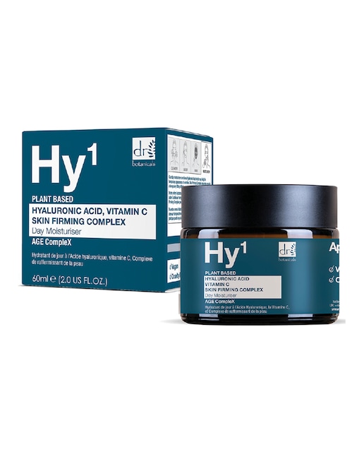 Crema de Día con Ácido Hialurónico 1%, Vitamina C 1% y Complejo Reafirmante 1% 60ml