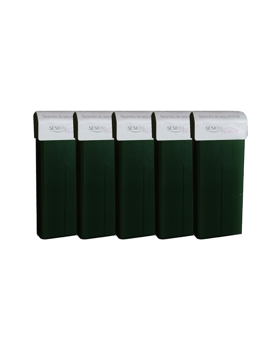 Imagen 0 de Recambios de cera universal aceite de oliva 100 ml pack 5 uds