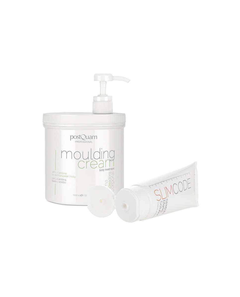 Imagen 0 de Crema moldeadora 1000 ml.crema antiestrías slim code 200 ml.