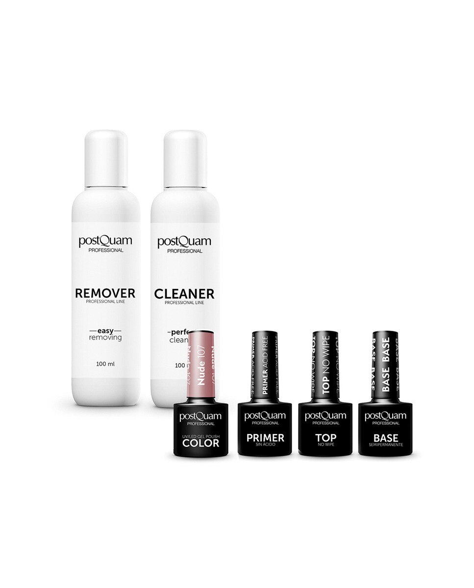 Imagen 0 de Kit manicura semipermante color nude