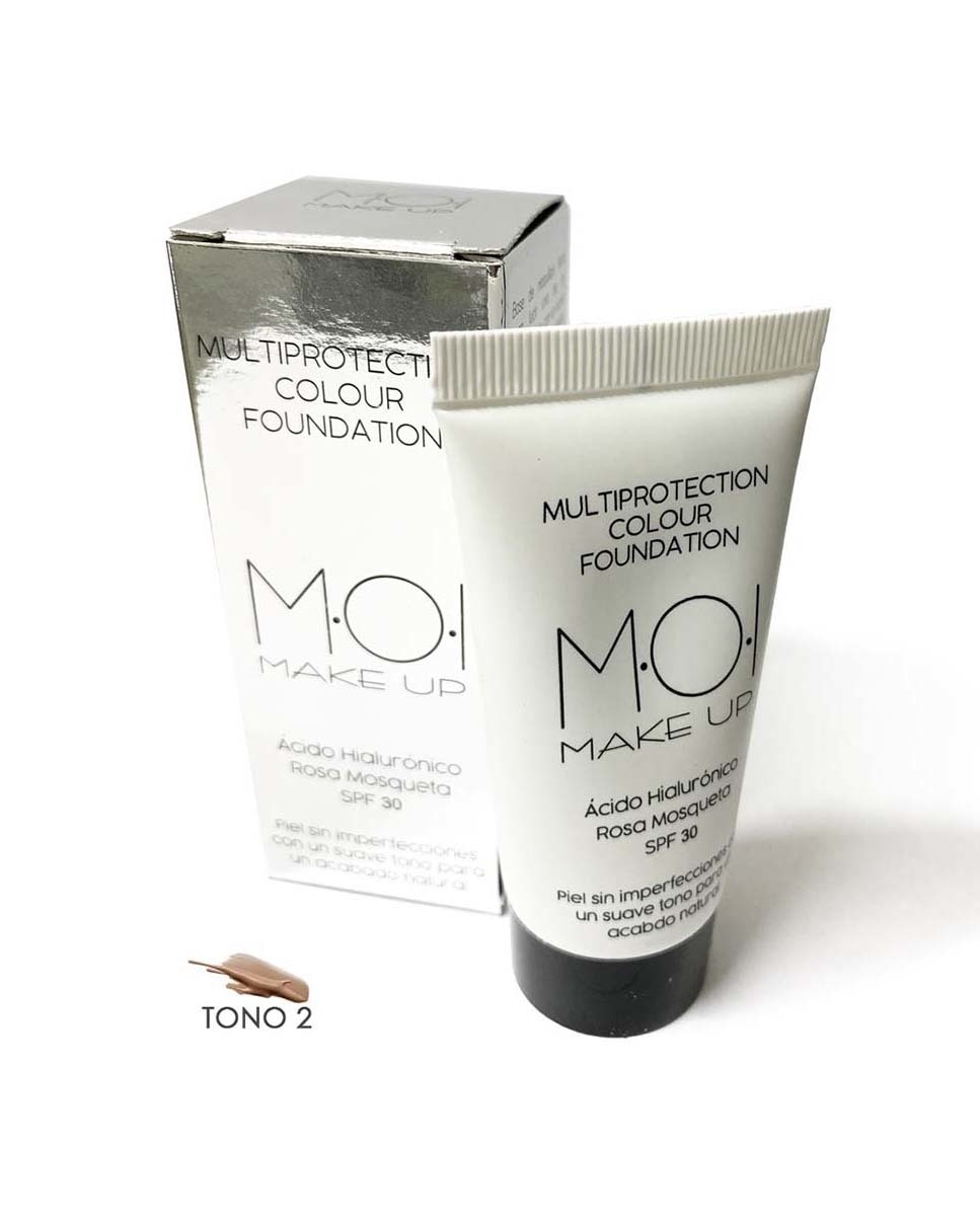 Imagen 0 de Maquillaje multi protection colour spf30 ac. hialurónico y rosa mosqueta tono 2