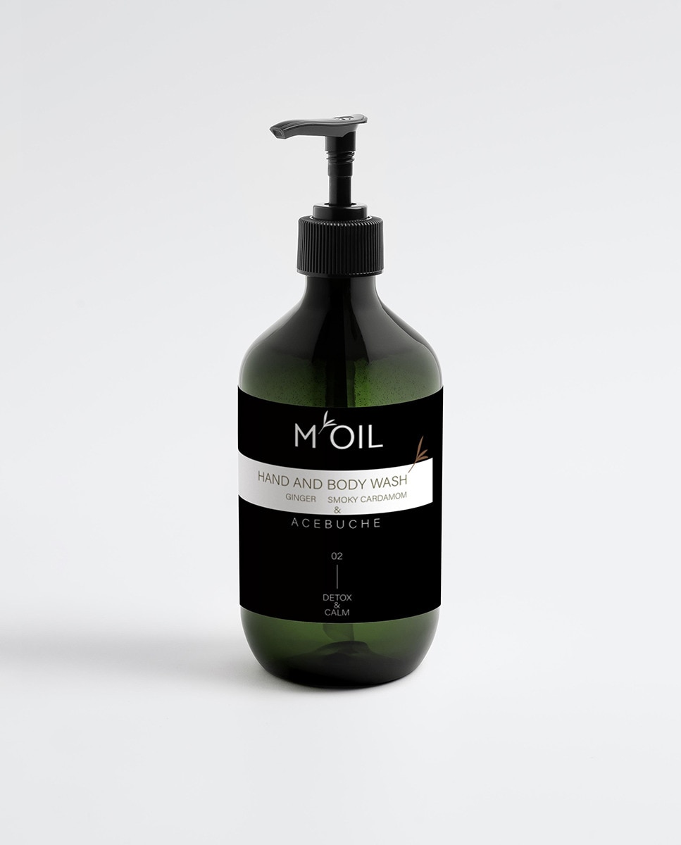 Imagen 0 de Hand and body wash ginger, smoky cardamom & acebuche 02. Purify & Harmonize 490ml