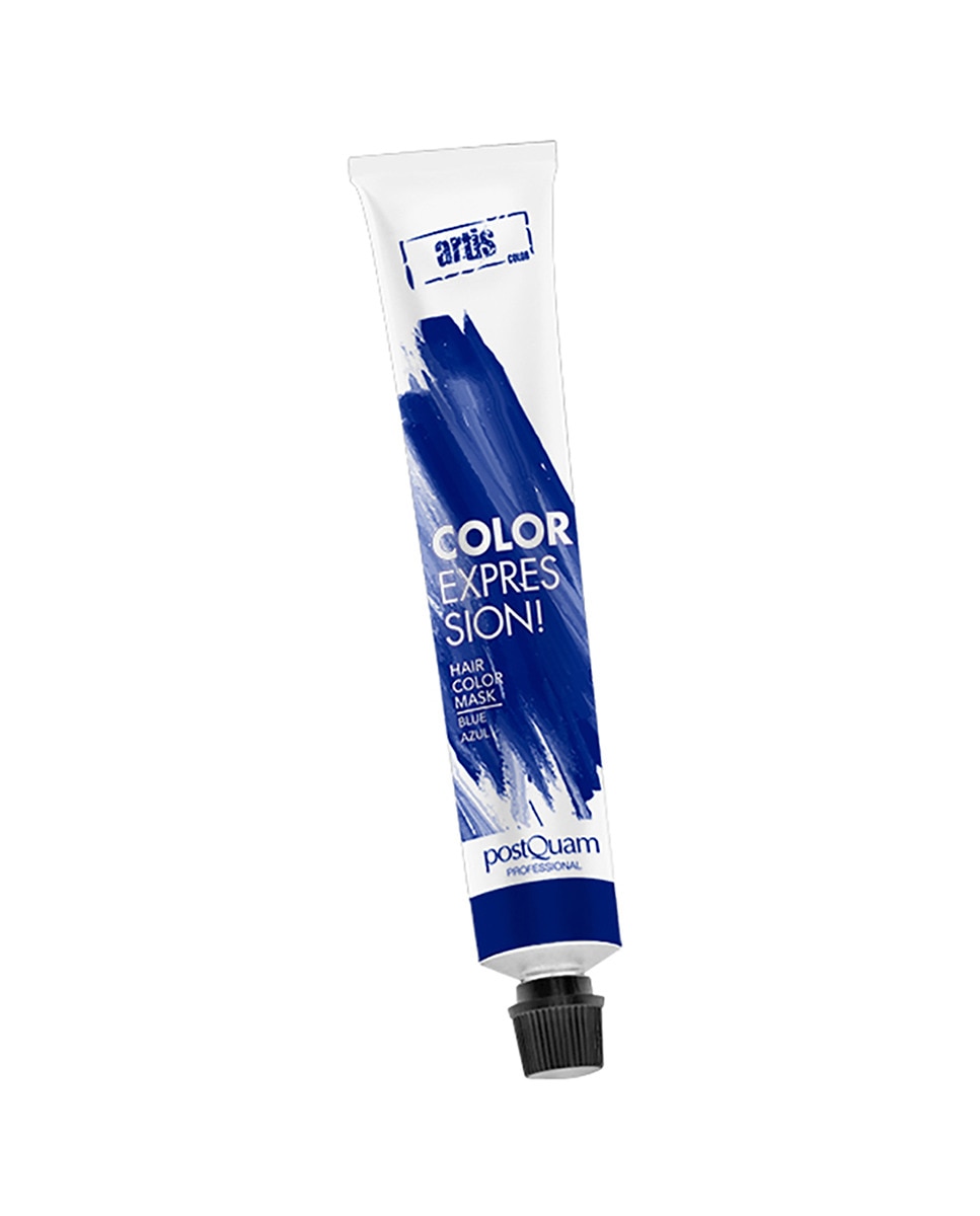 Imagen 0 de Mascarilla color expression azul