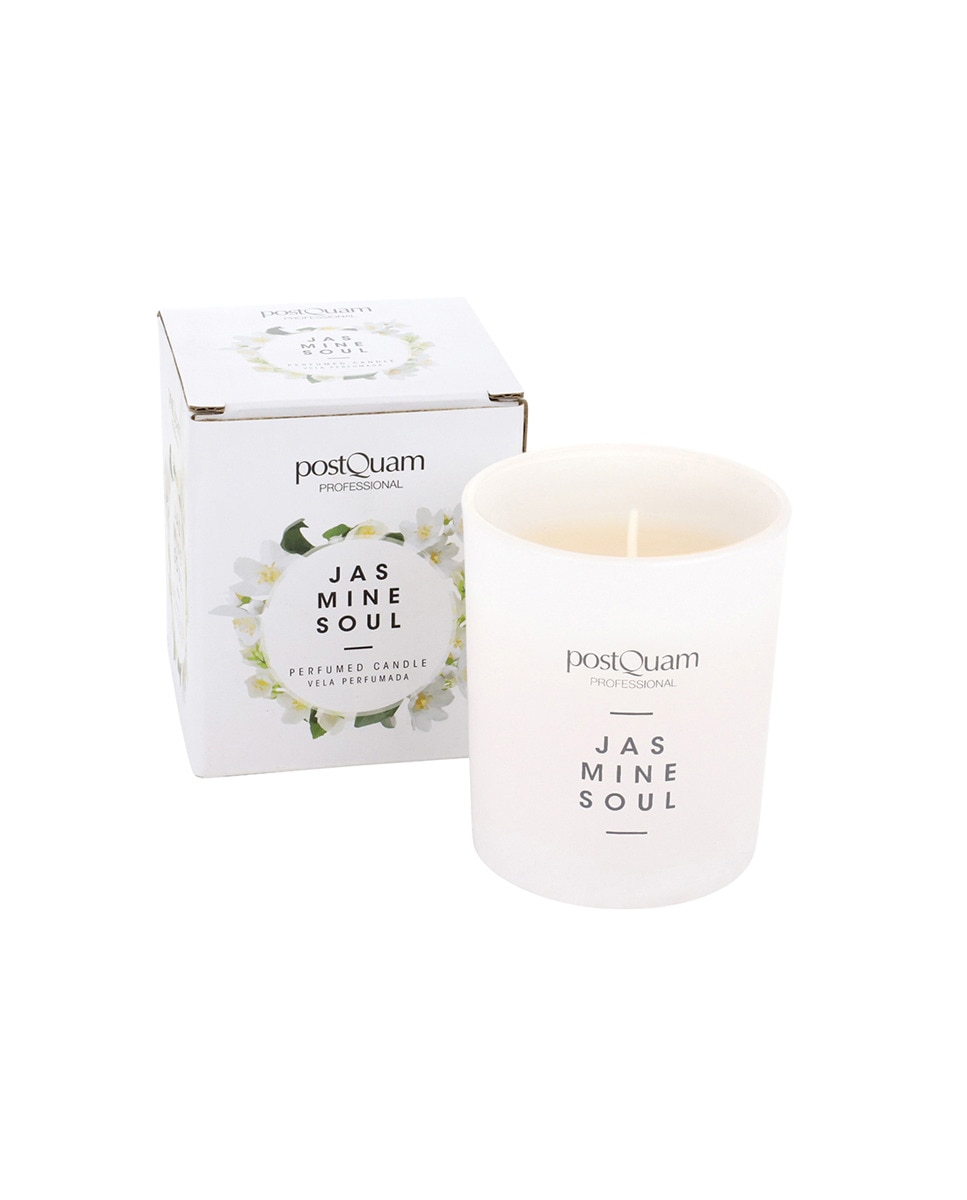 Imagen 0 de Vela de cera 100% vegetal con fragancia jasmine