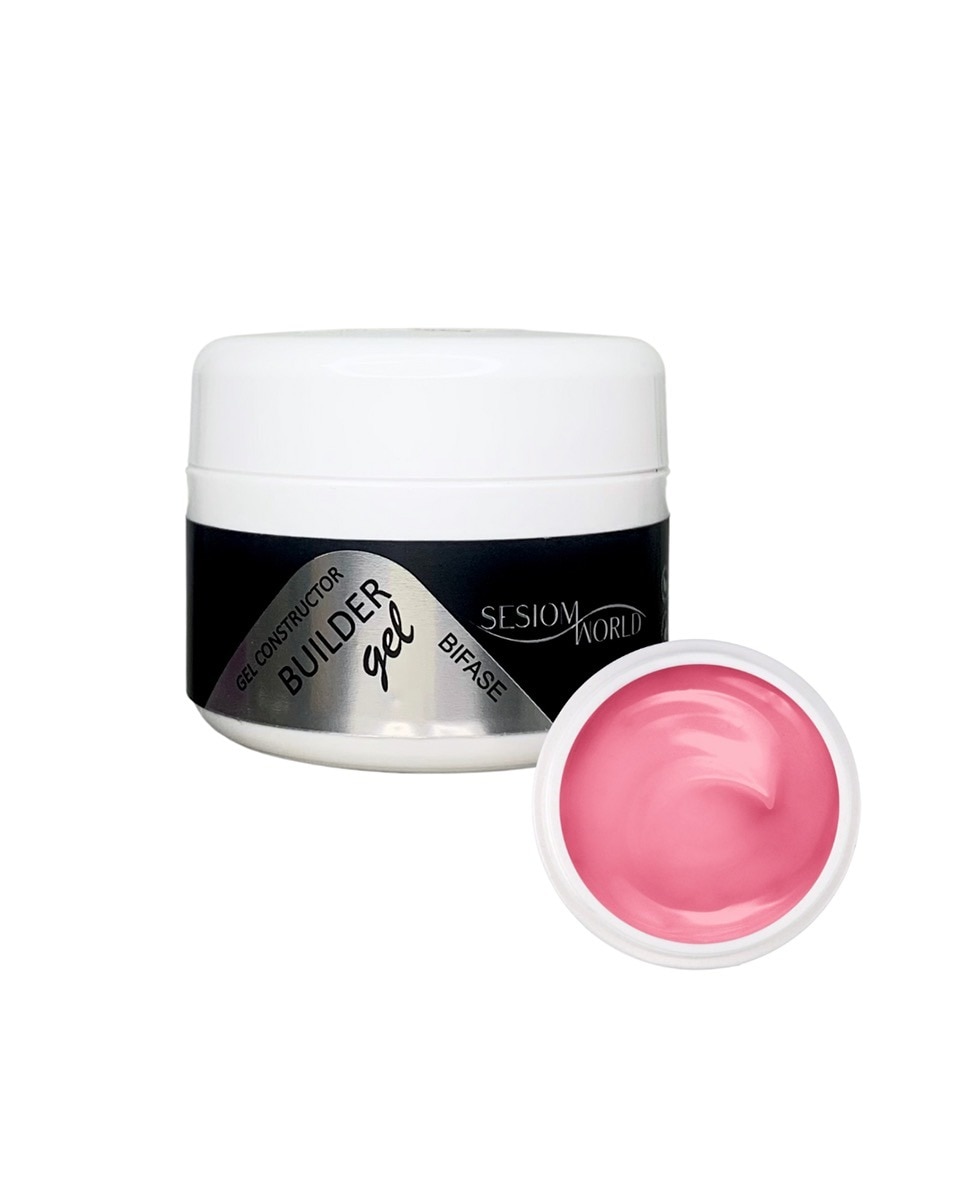 Imagen 0 de Gel constructor uñas tono rosa medio