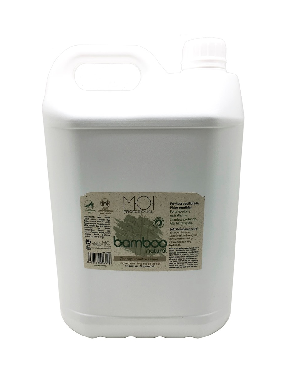 Imagen 0 de Champú neutro suave bamboo 5 l