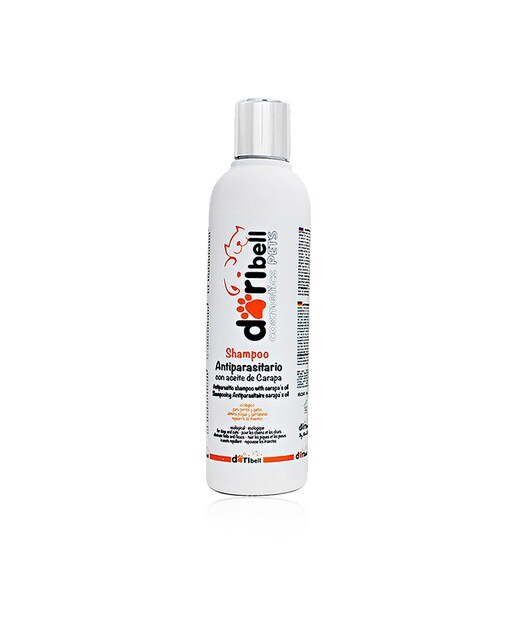 Champú antiparasitario aceite carapa