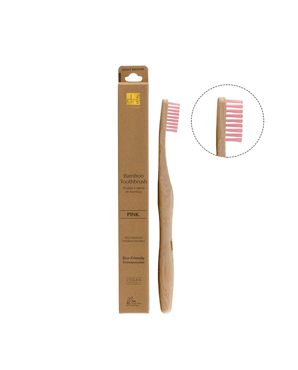 Imagen 0 de Cepillo de dientes de bambú - Rosa