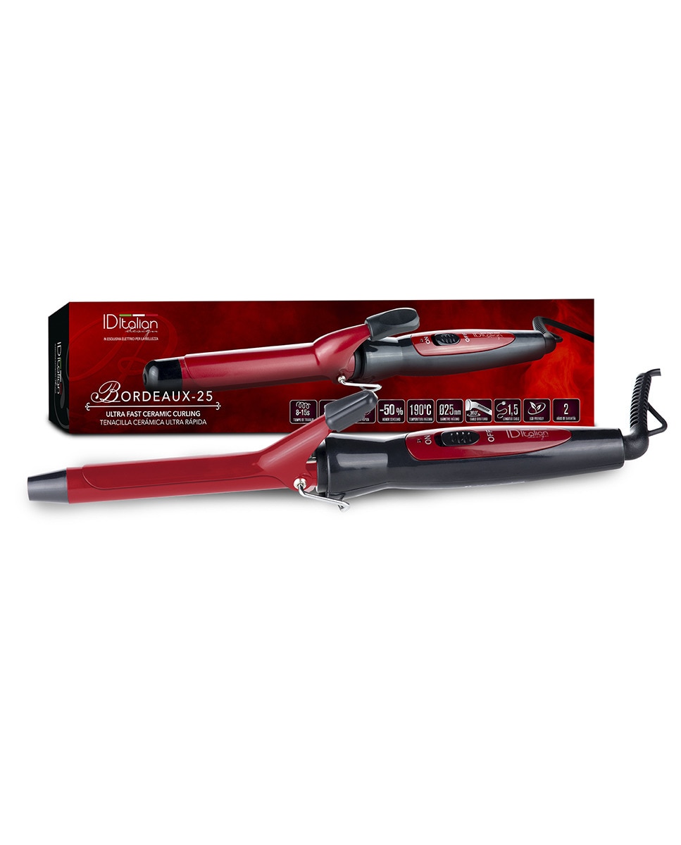Imagen 0 de Tenacilla ultrarapida bordeaux 19 mm