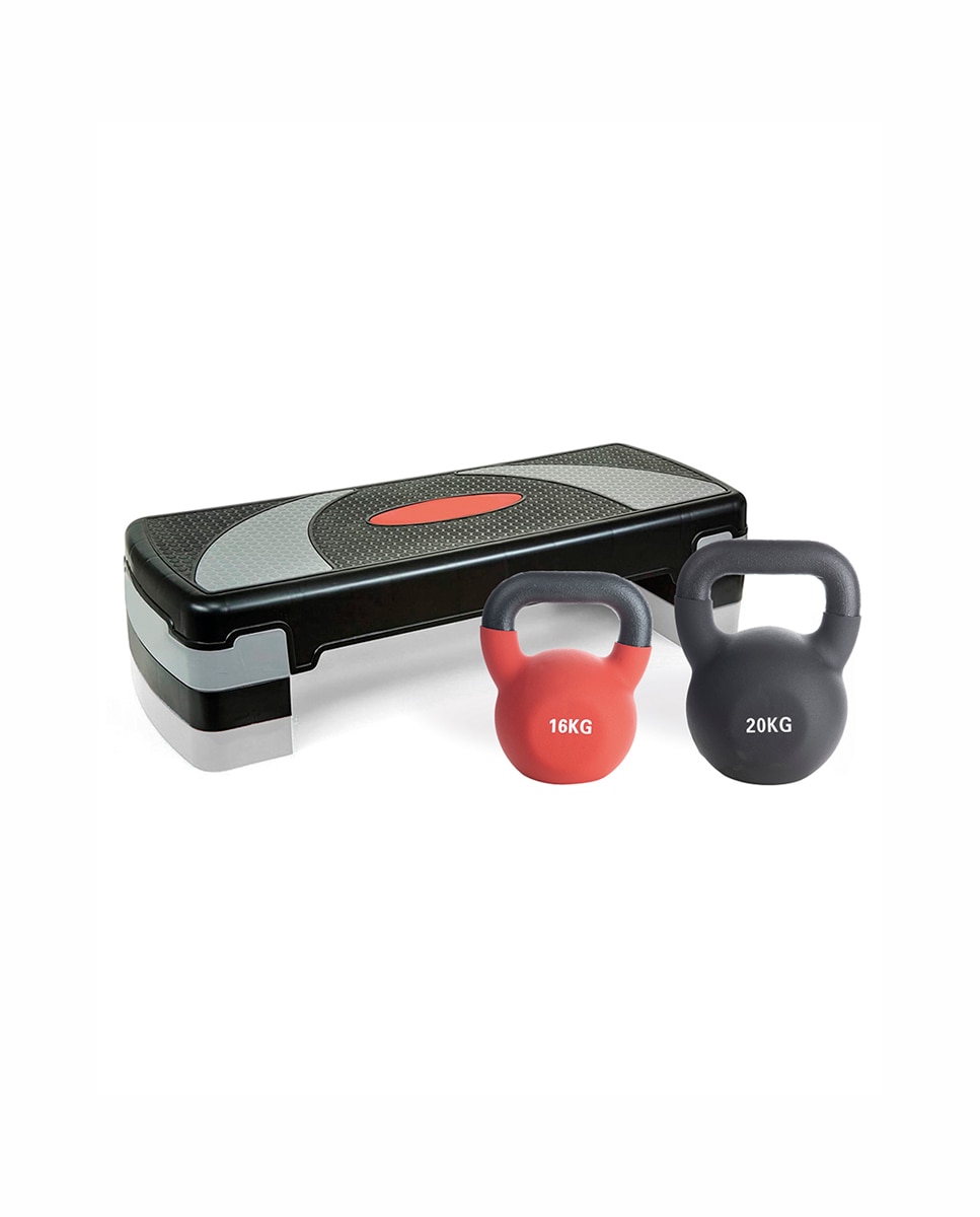 Imagen 0 de Pack step + pesas 16kg y 20 kg