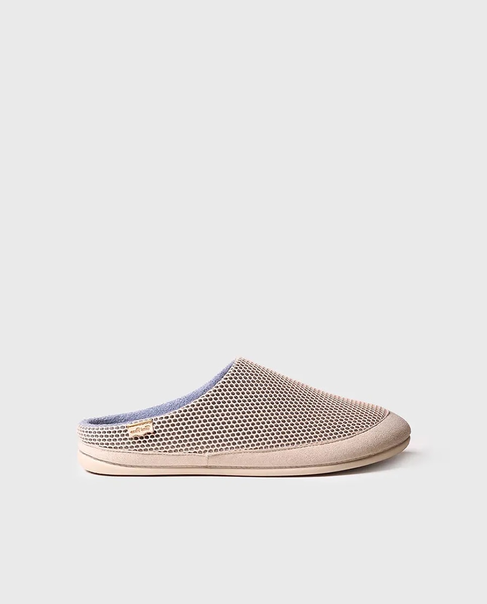 Imagen 0 de Zapatillas de casa de hombre tipo zueco elaboradas en rejilla