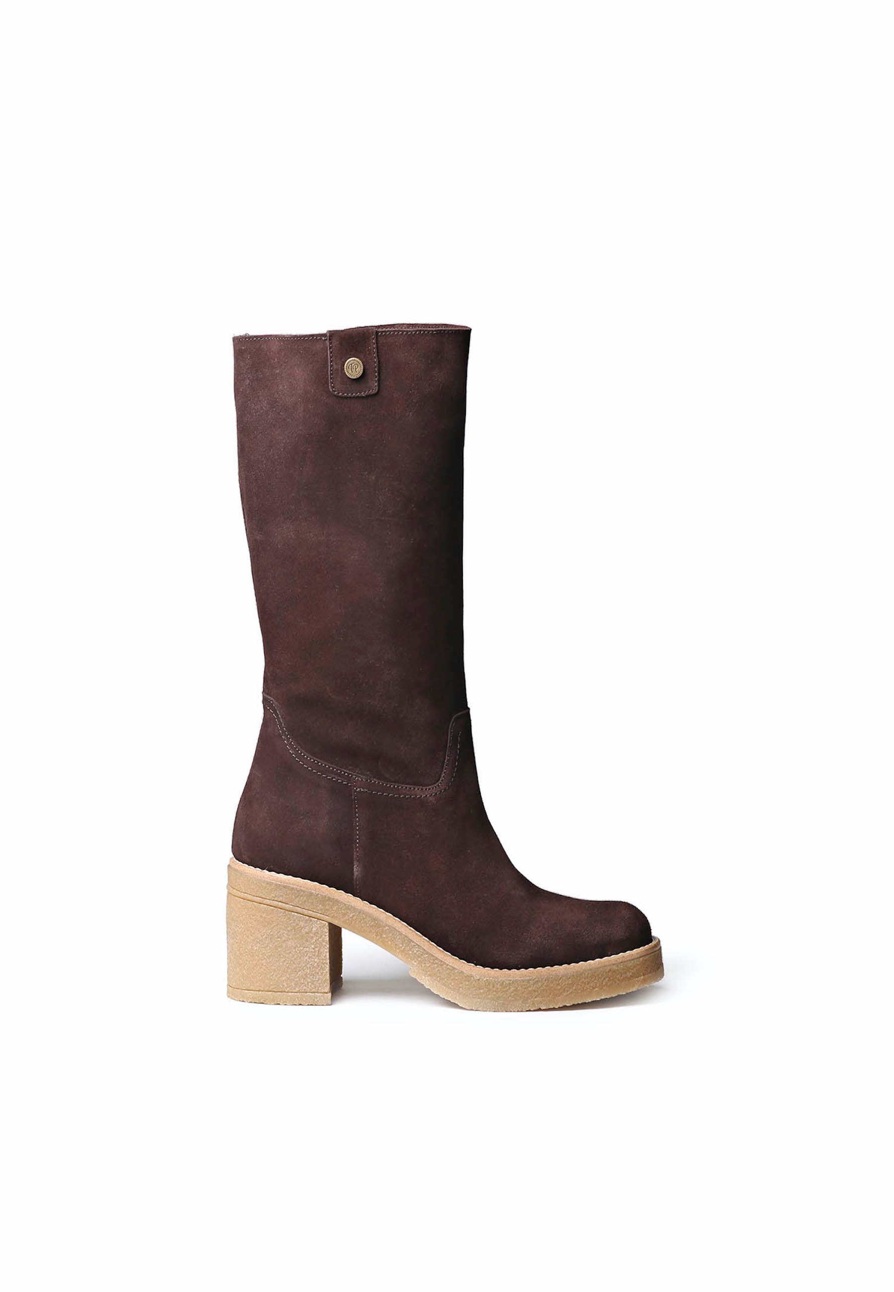 Imagen 0 de Bota para mujer en serraje