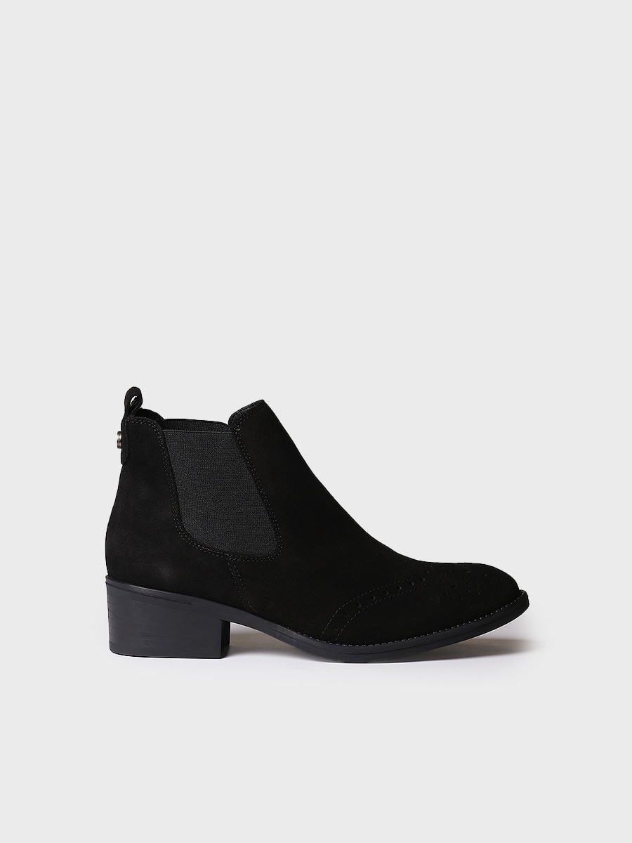 Imagen 0 de Bota para mujer en serraje