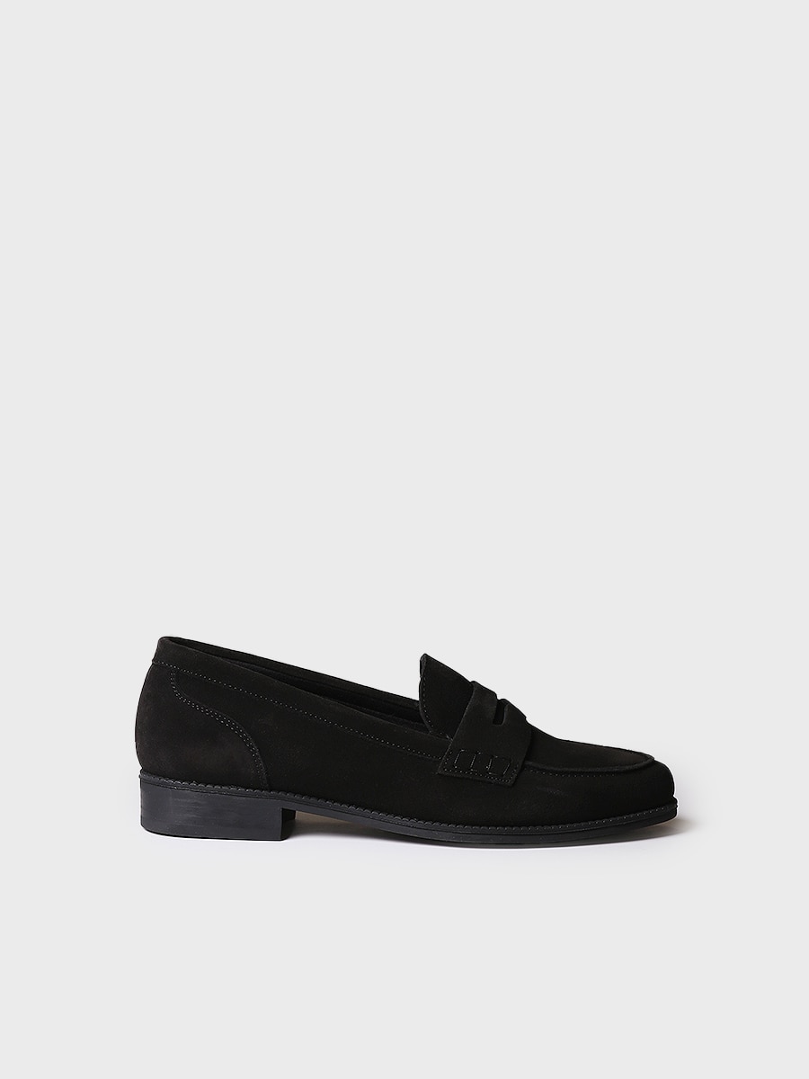 Imagen 0 de Mocasín de mujer en serraje