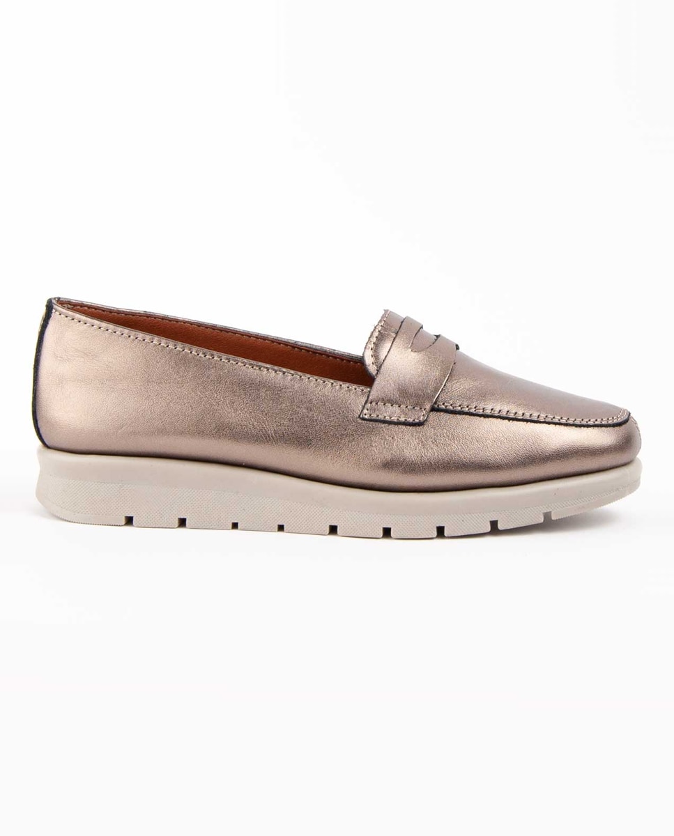 Imagen 0 de Mocasín mujer de piel