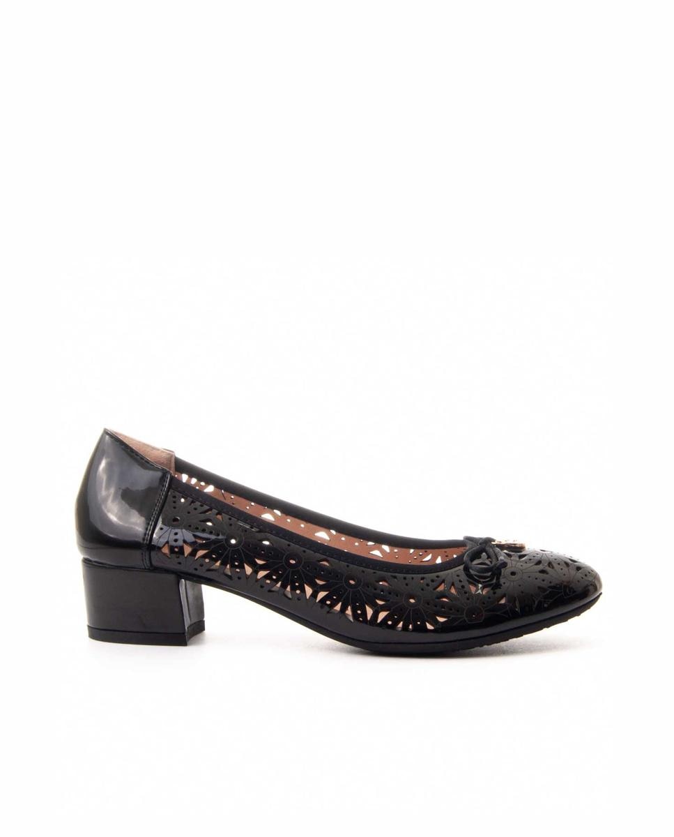Imagen 0 de Zapato de tacón color negro