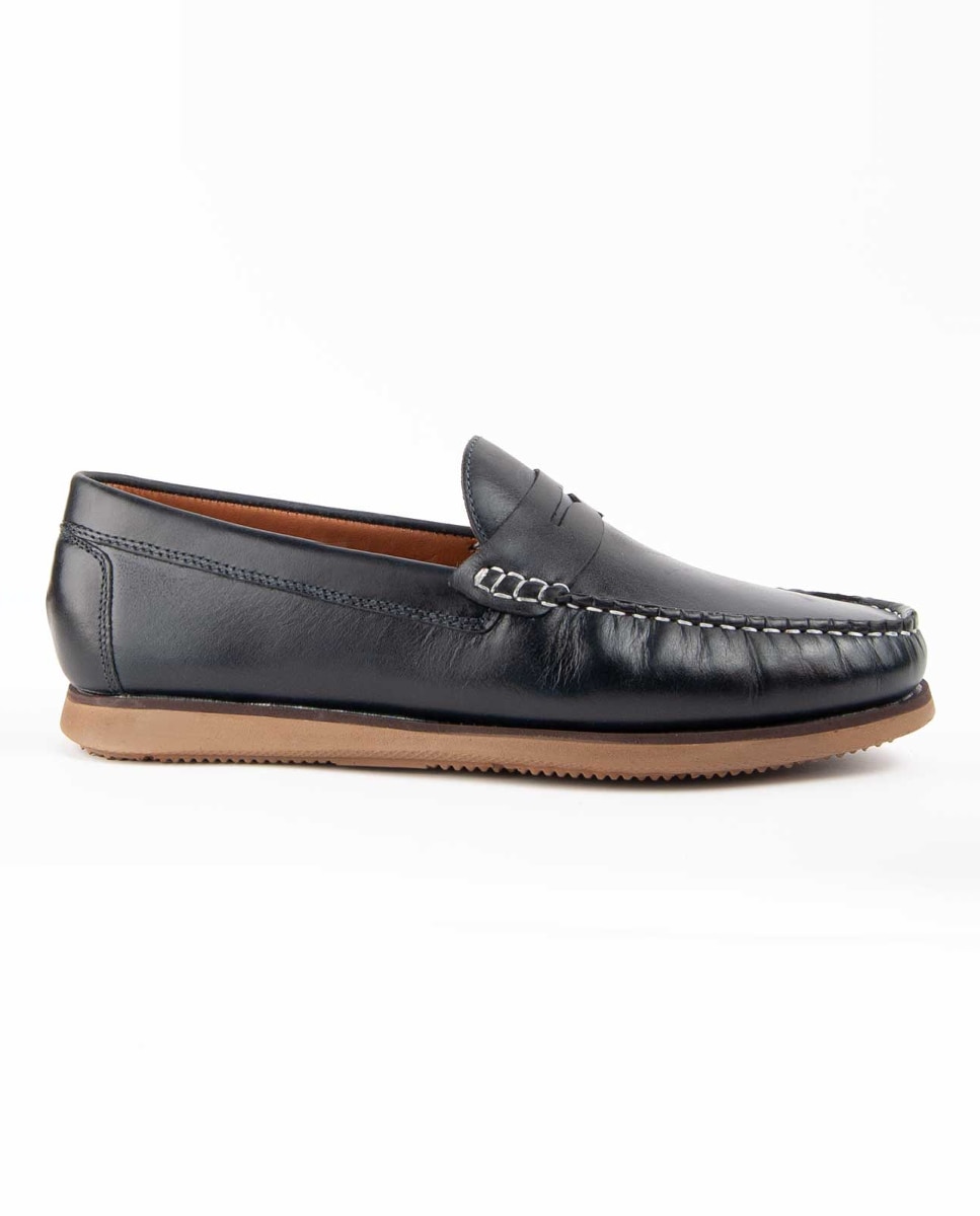 Imagen 0 de Mocasín hombre de piel