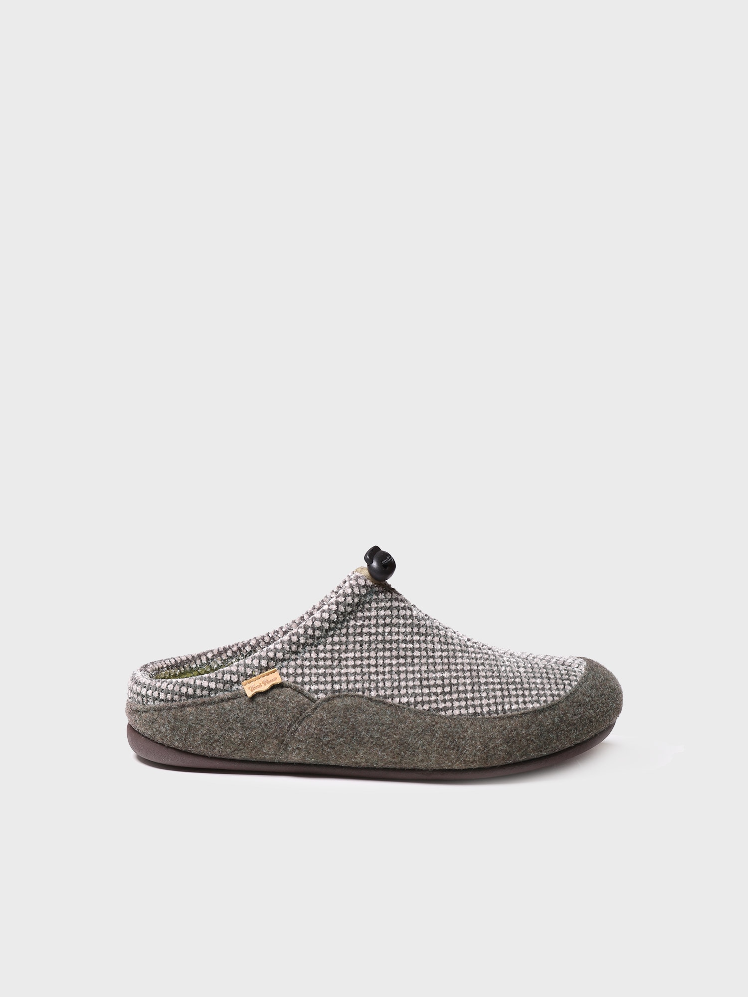 Imagen 0 de Zapatilla de casa de hombre con suela de goma