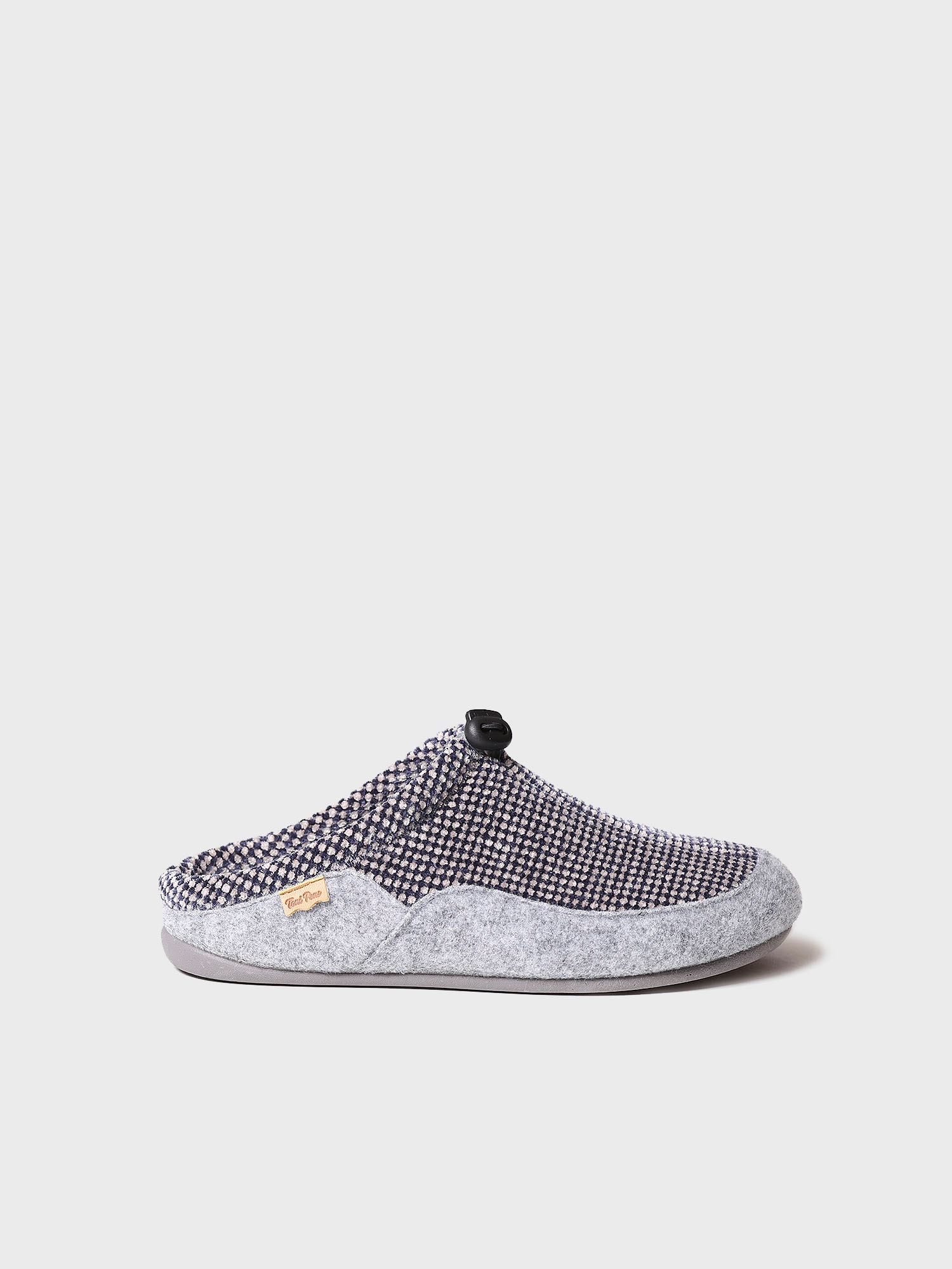 Imagen 0 de Zapatilla de casa de hombre con suela de goma