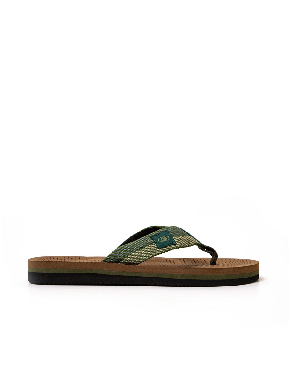 Imagen 0 de Chanclas de playa de hombre con suela de goma