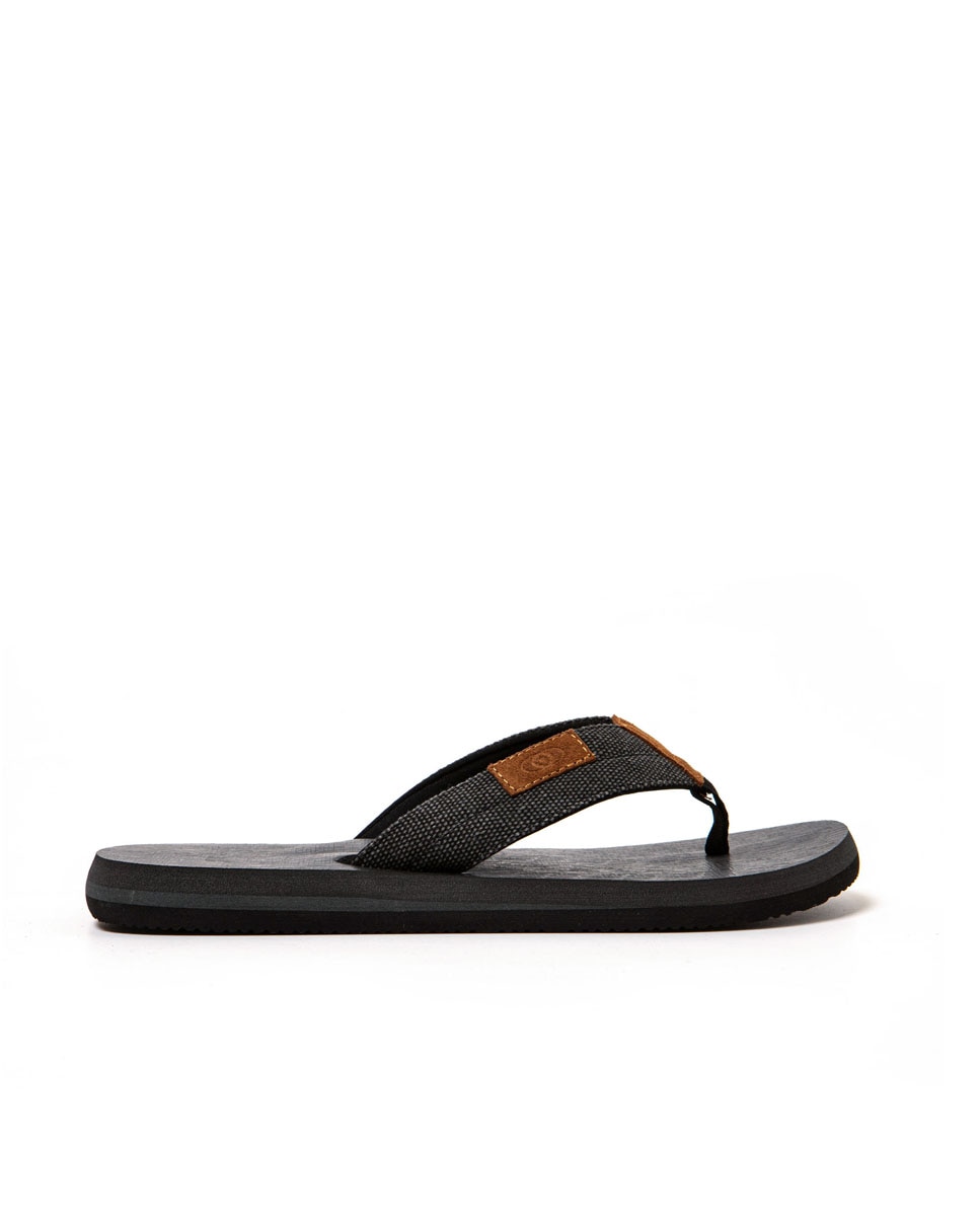 Imagen 0 de Chanclas de playa de hombre con suela de goma