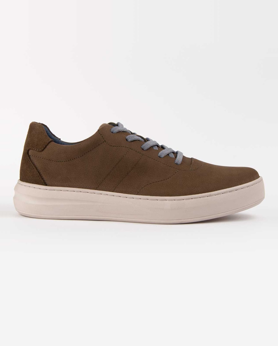 Imagen 0 de Sneaker hombre de piel