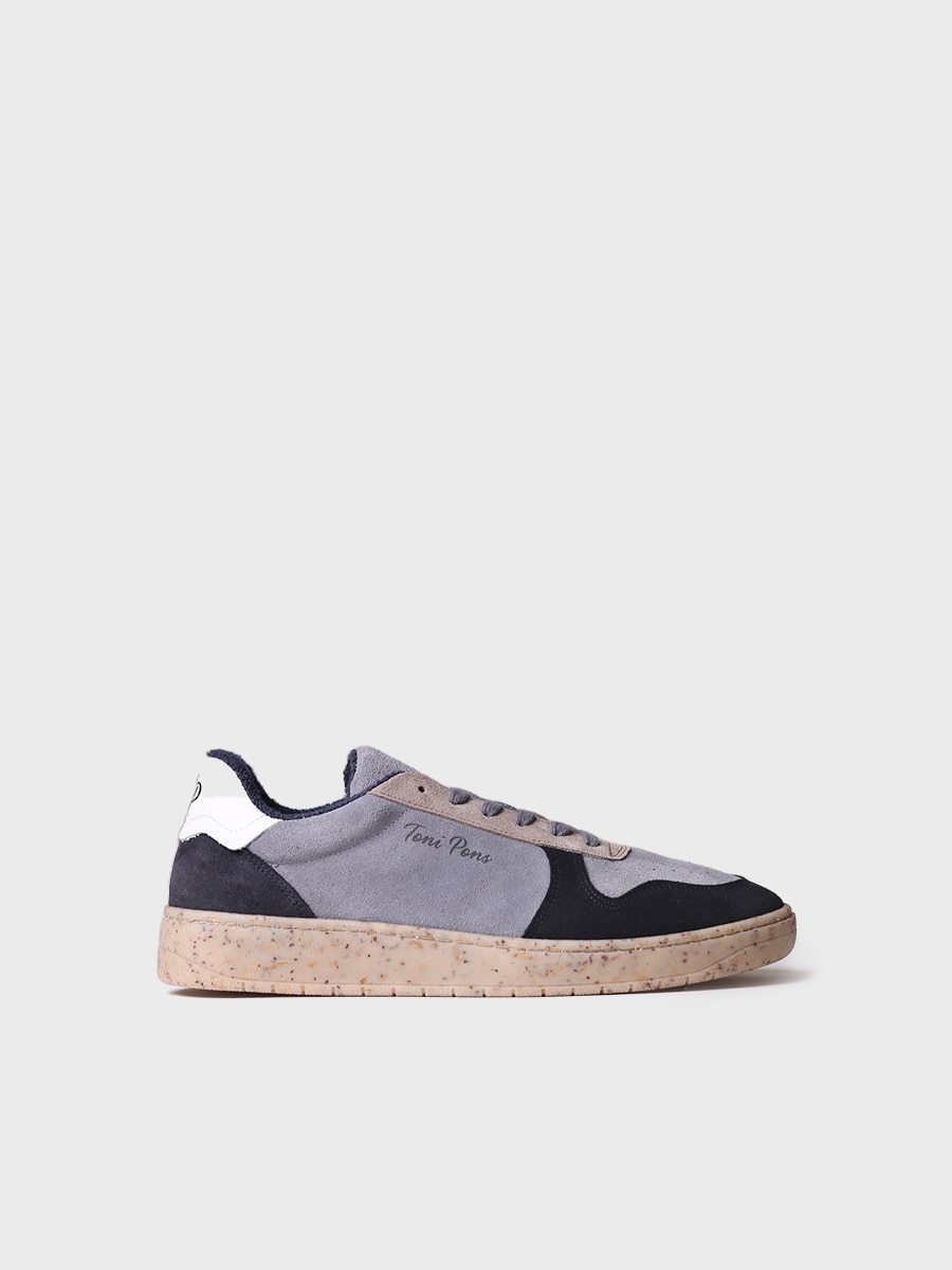 Imagen 0 de Sneaker para hombre en serraje y piel