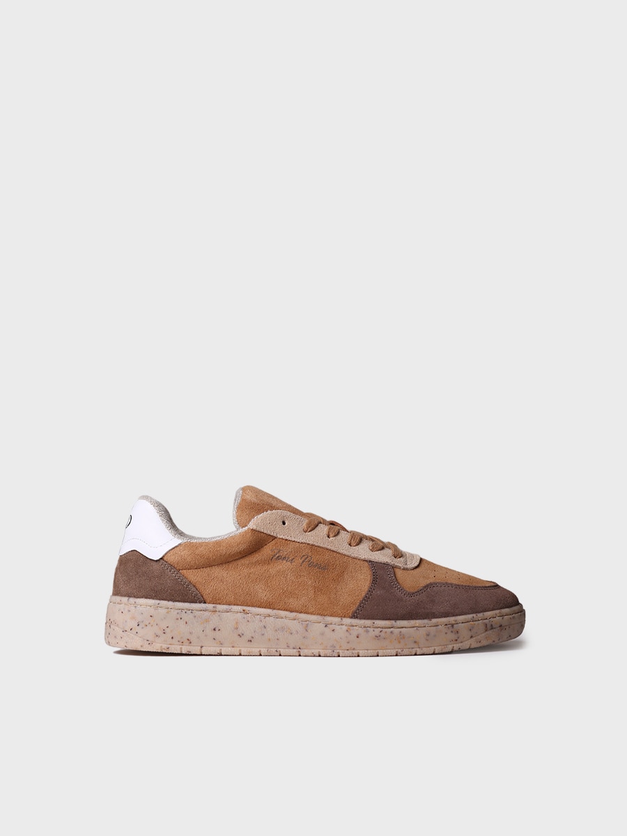 Imagen 0 de Sneaker para hombre en serraje y piel