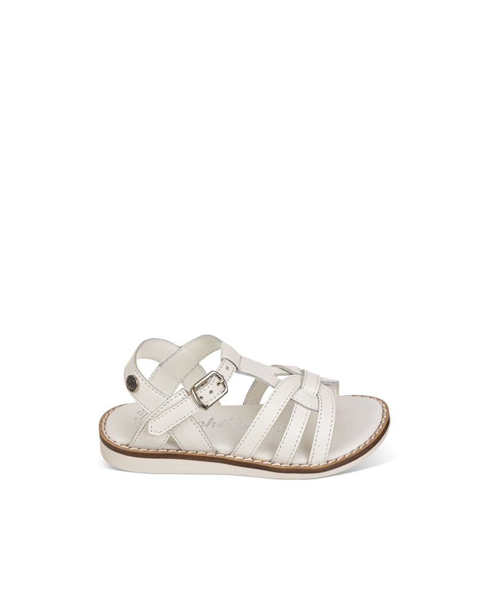 Imagen 0 de Sandalia blanca en piel