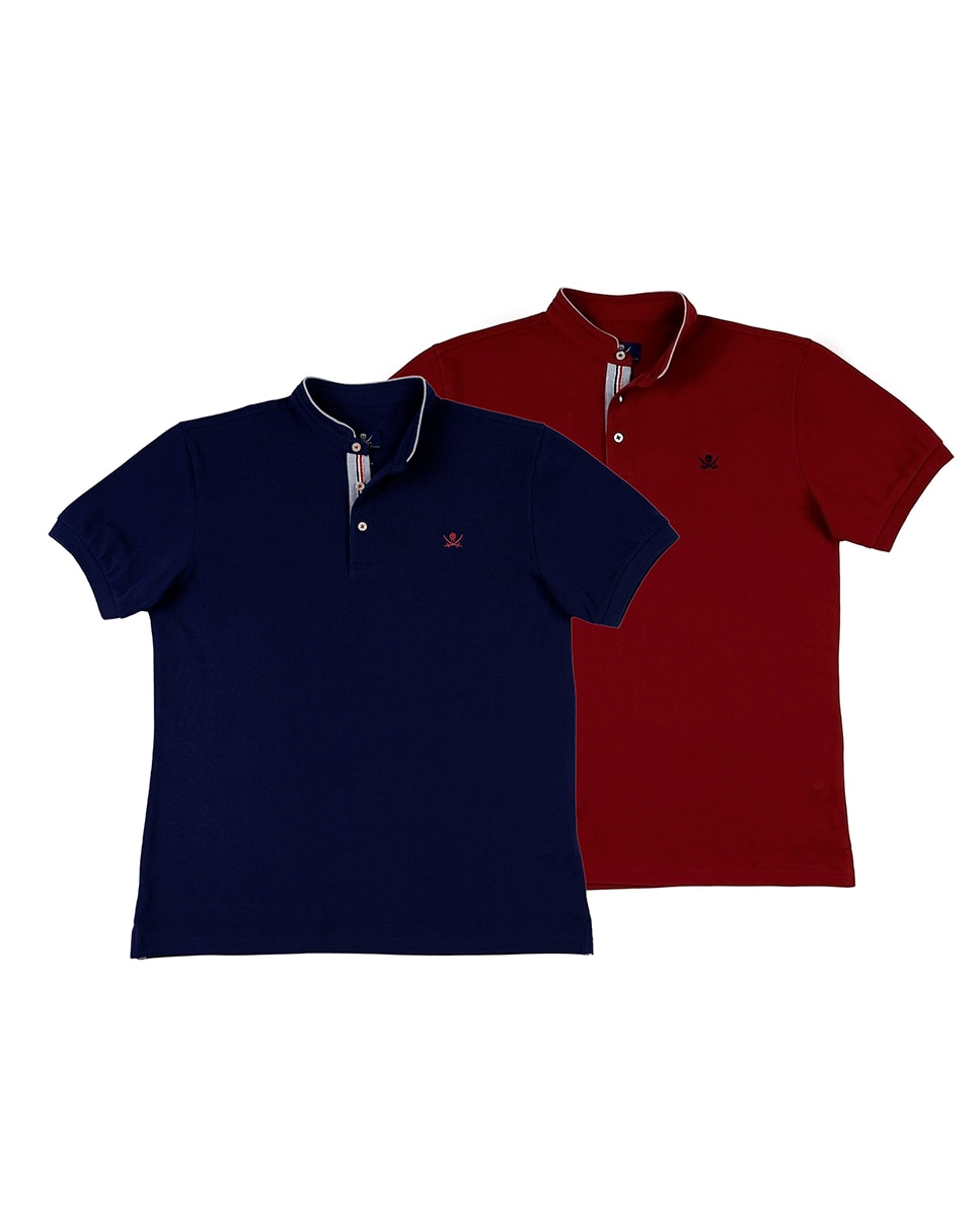 Imagen 0 de Pack 2 polos de hombre mao