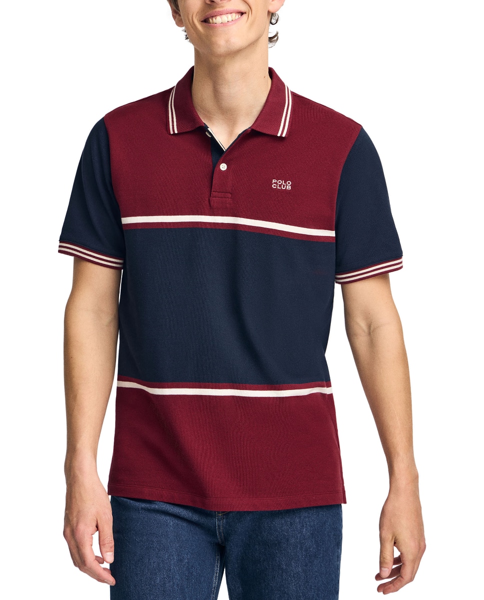 Imagen 0 de Polo de hombre cuello acanalado