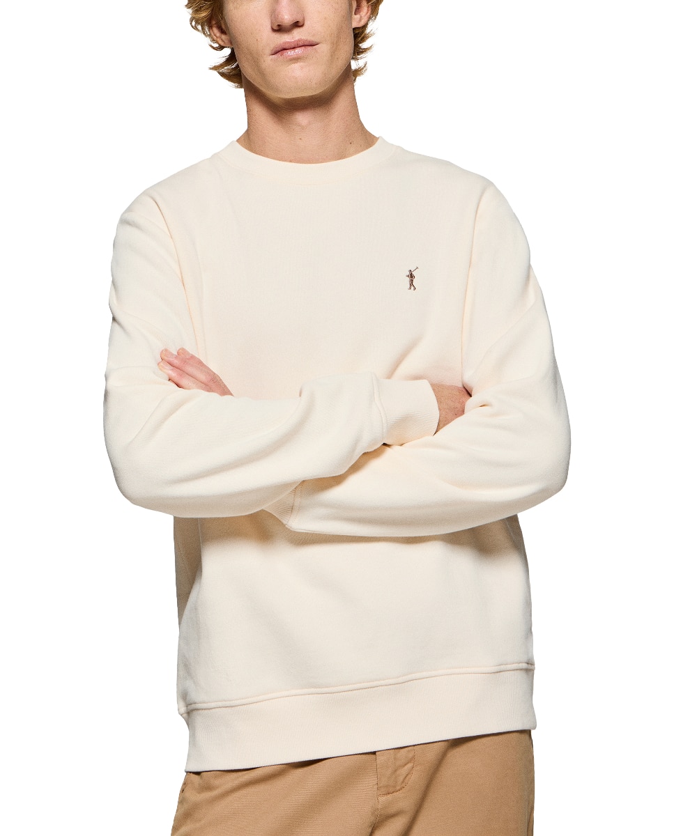Imagen 0 de Sudadera de hombre cuello redondo