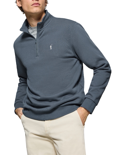 Imagen 0 de Sudadera de hombre media cremallera