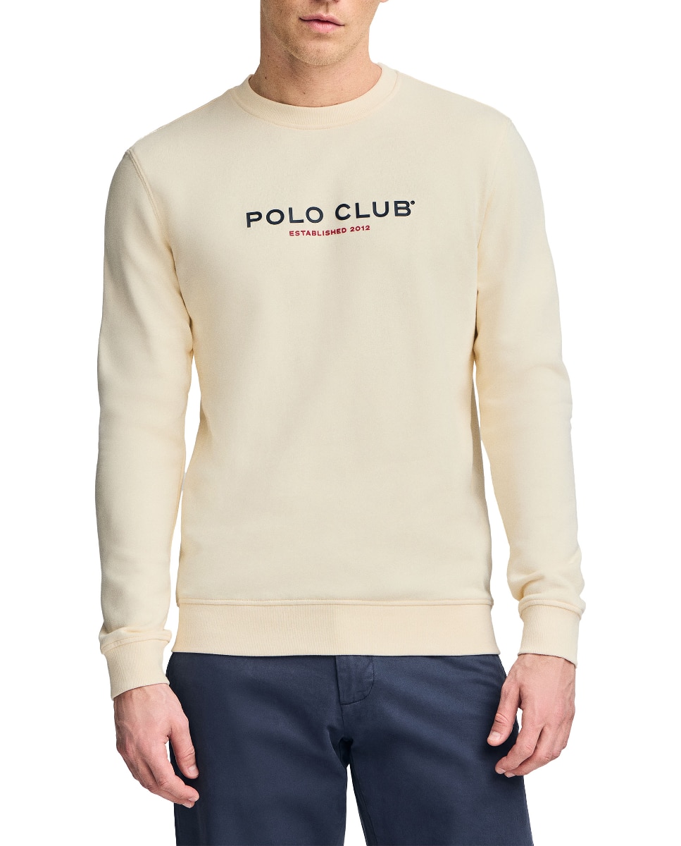 Imagen 0 de Sudadera de hombre cuello redondo