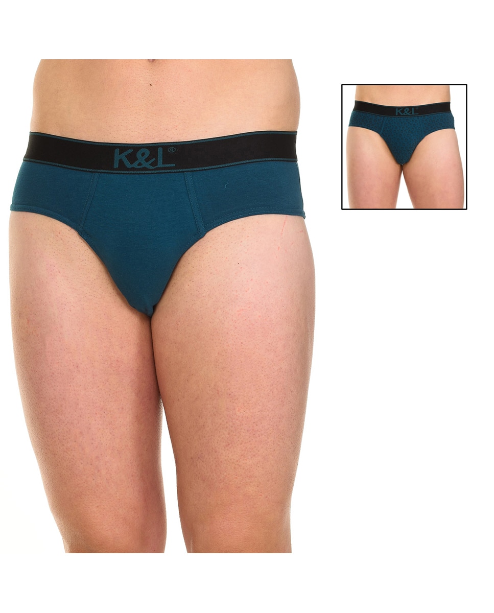 Imagen 0 de Pack 2 slips funny tejido transpirable hombre