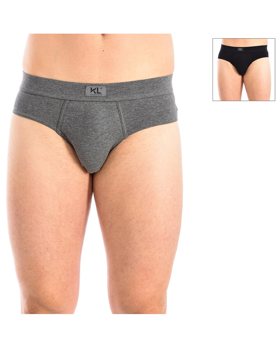 Imagen 0 de Pack 2 slips básicos hombre