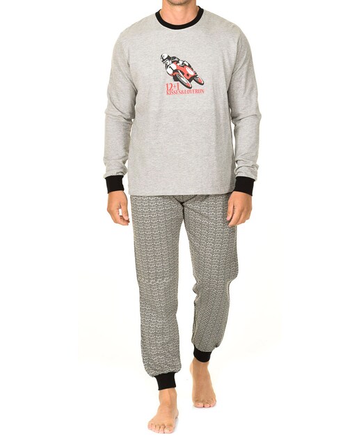 Imagen 0 de Pijama Invierno Afelpado Moto Wind