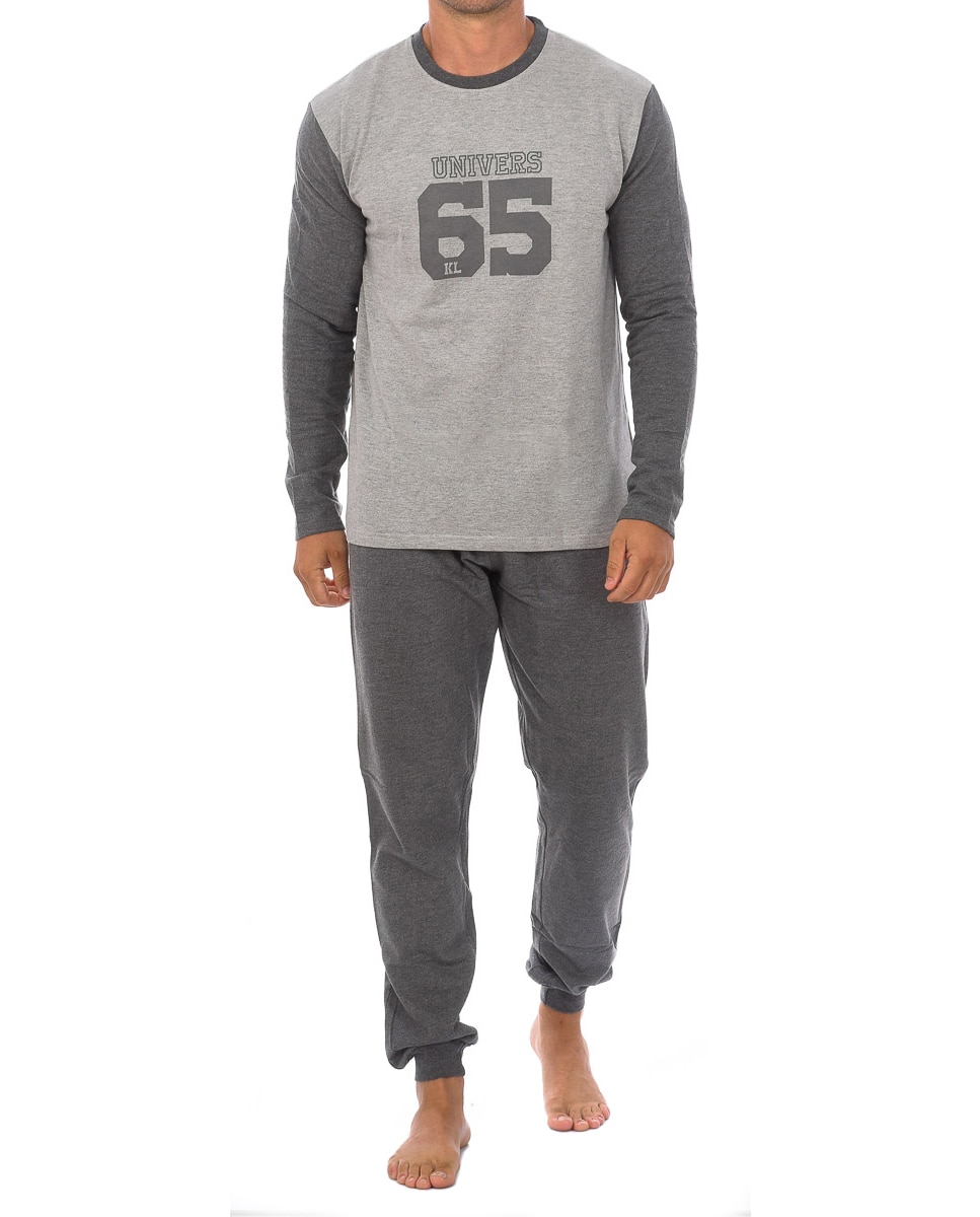 Imagen 0 de Pijama de manga larga "university" hombre
