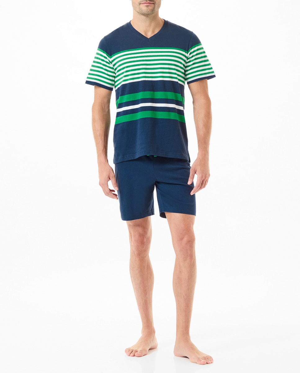 Imagen 0 de Pijama de hombre corto con estampado