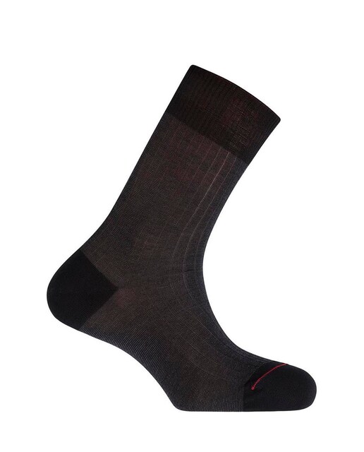 Imagen 0 de Calcetines cortos hilo escoc.6x2 milrayas