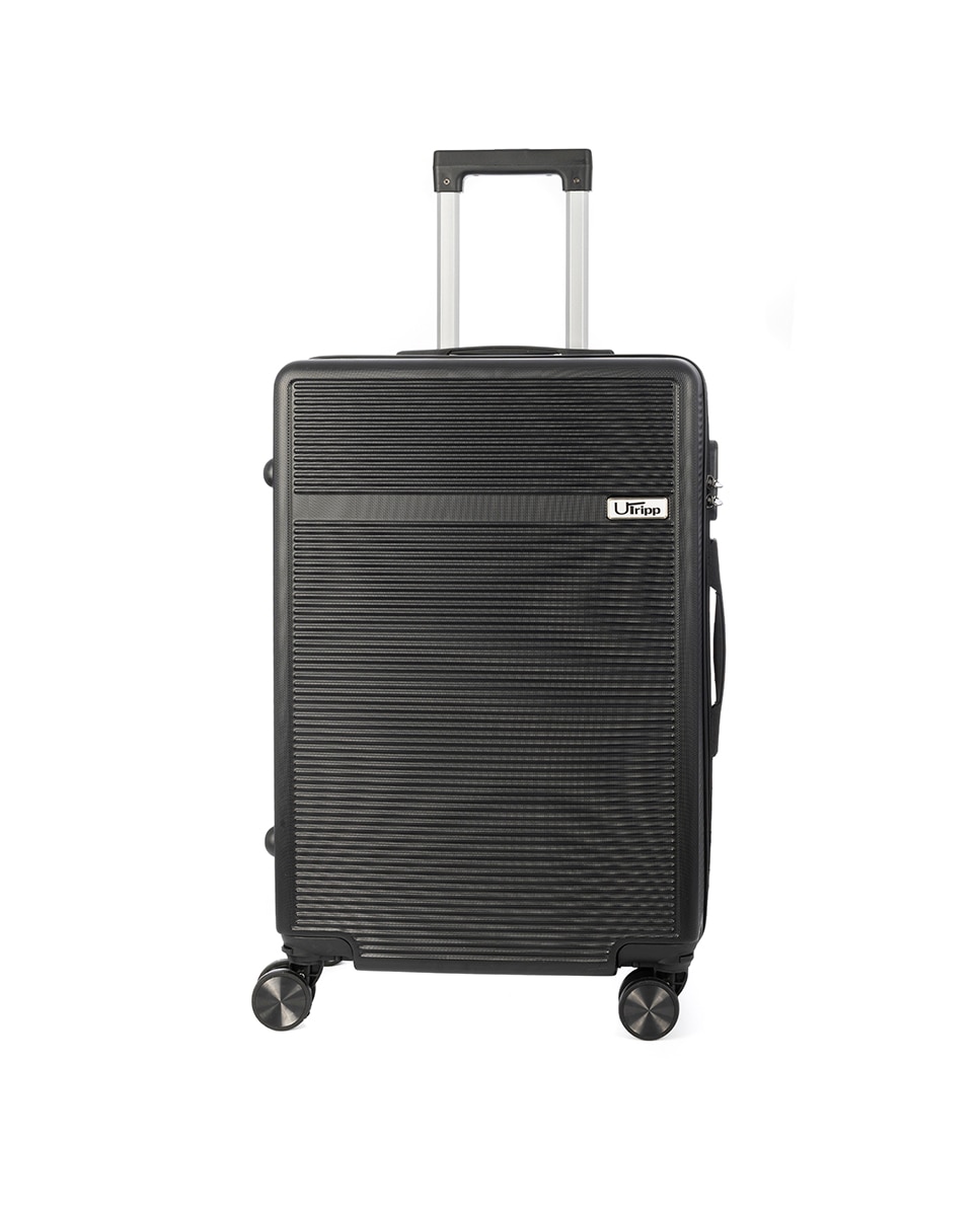 Imagen 0 de Maleta mediana trolley rígida ultraligera, de ABS de alta resistencia. Cerradura numérica y 4 ruedas dobles extraíbles y giratorias 360°.