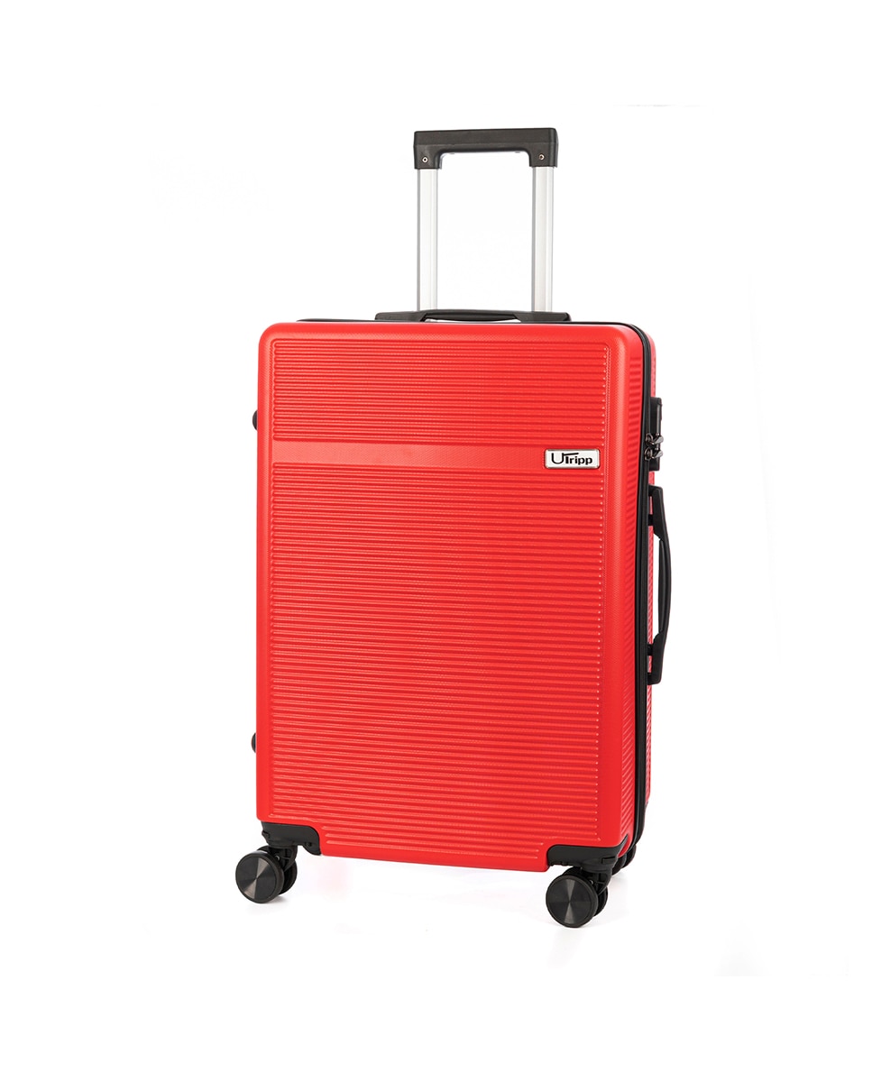 Imagen 0 de Maleta mediana trolley rígida ultraligera, de ABS de alta resistencia. Cerradura numérica y 4 ruedas dobles extraíbles y giratorias 360°.