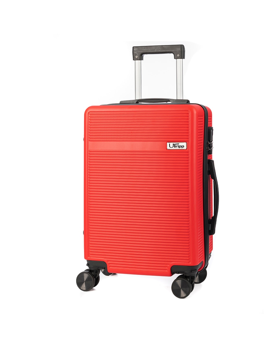 Imagen 0 de Maleta de cabina Trolley en material ligero de ABS de alta resistencia. Cerradura numérica y 4 ruedas dobles extraíbles y giratorias 360°.