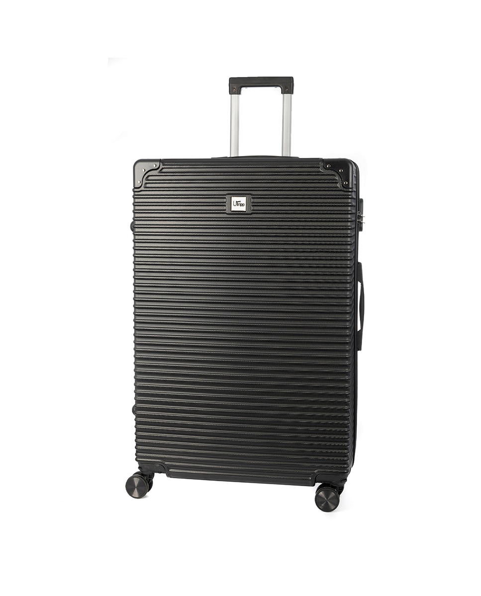 Imagen 0 de Maleta gran volumen trolley rígida ultraligera, de ABS de alta resistencia con esquinas reforzadas.
