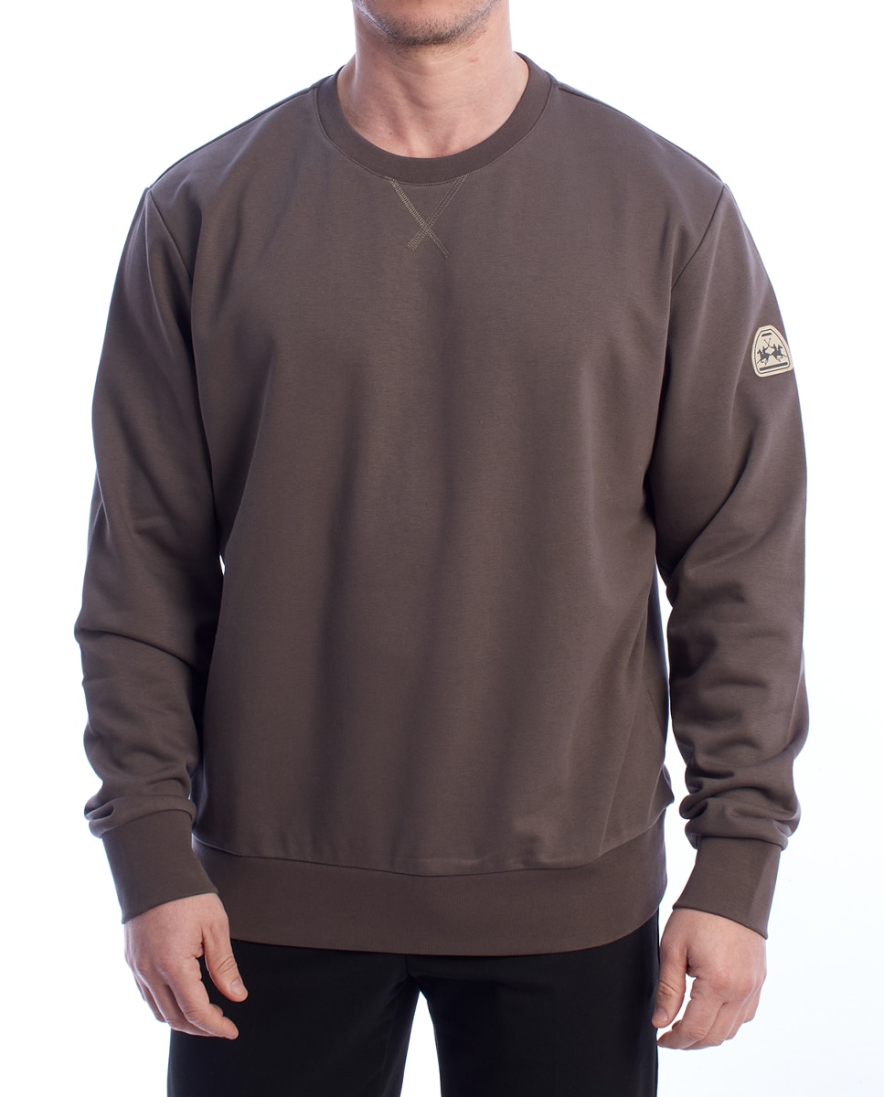 Imagen 0 de Sudadera hombre cuello redondo